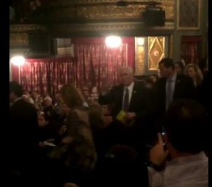 Cast of Hamilton Asks Mike Pence to “Work on Behalf of All of Us”